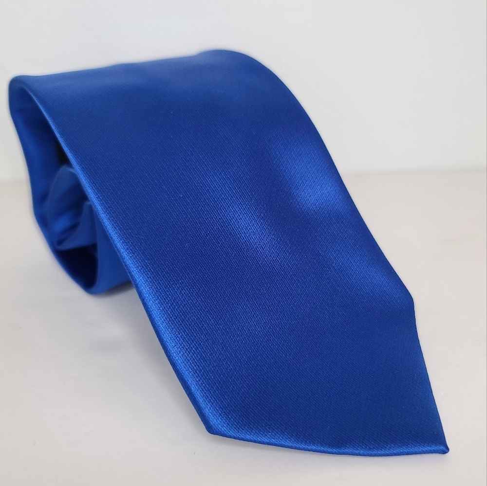 Alizeal Blue Mens Neck Tie. New Without Tags.